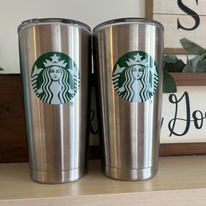 Starbucks coffee cups